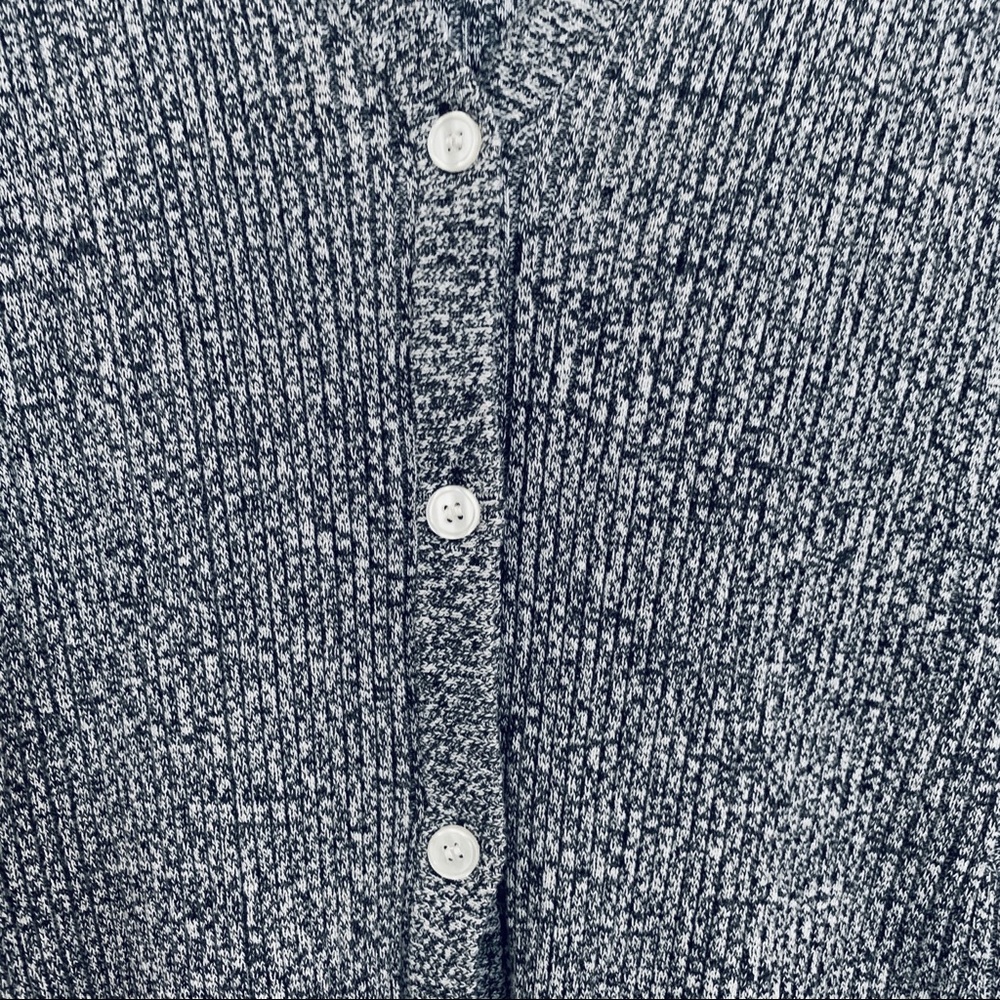 Marled Ribbed Cardigan - Picture 2 of 3